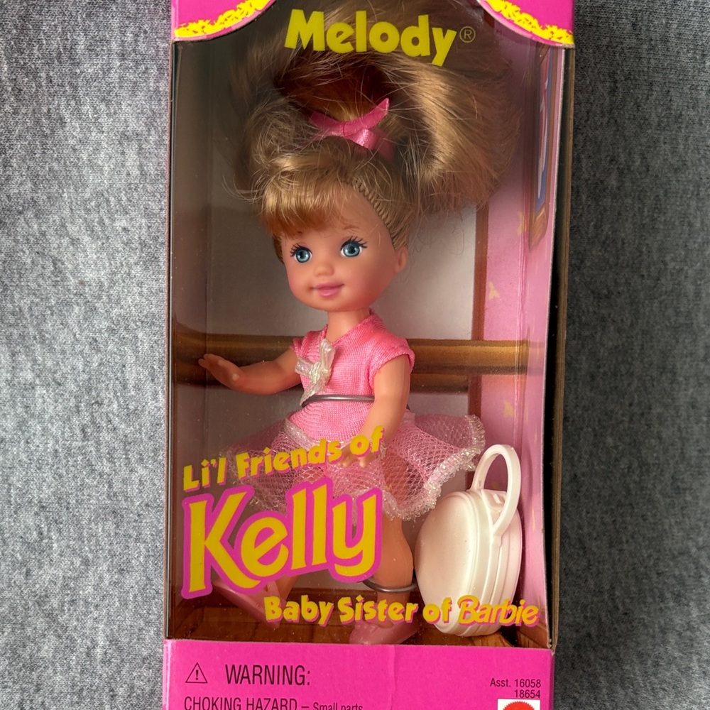 1997 Kelly Doll - Pink Dress